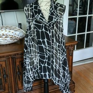 Chicos sheer vest